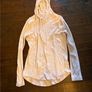 Women's Light purple Hooded Top